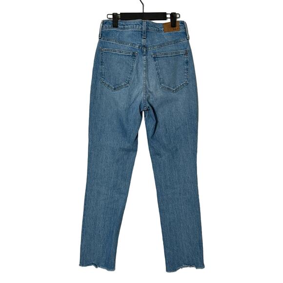 Madewell The Perfect Vintage Jean in Bainton Wash: Raw-Hem Edition Size 27 - Picture 5 of 11